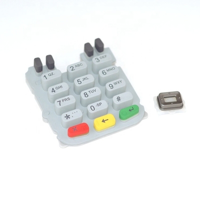 Клавиатура машины POS силиконовой резины для Verifone